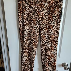 Animal Print Pants
